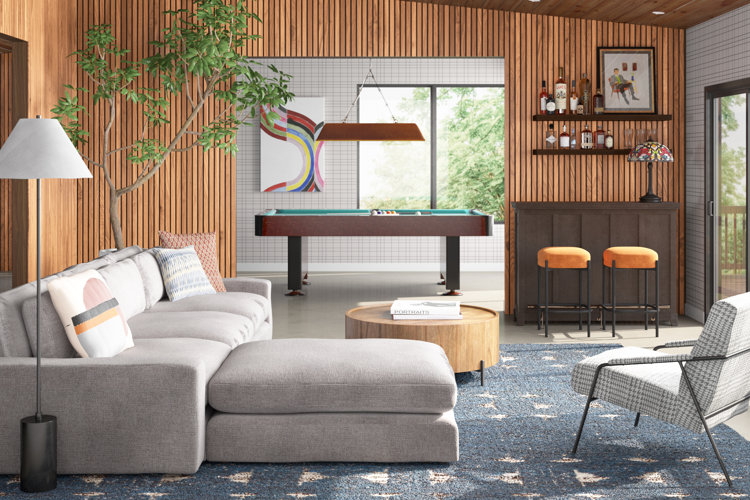 25 Mid-Century Modern Living Room Ideas | Wayfair